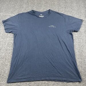 Sitka Gear Shirt Mens XL Blue Pima Cotton Logo Hunting Hiking Camping T-Shirt